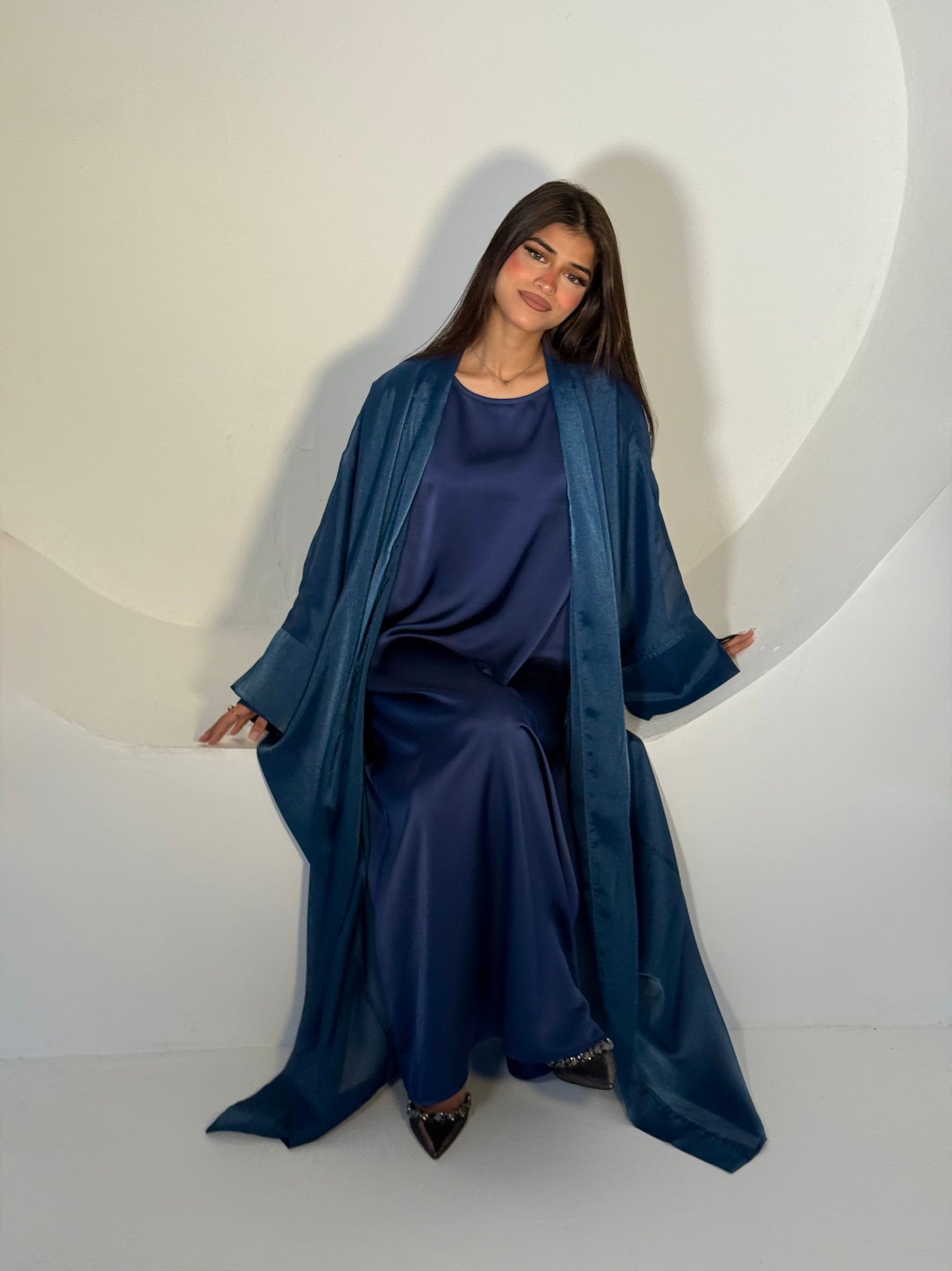 Azure Abaya (4 Piece Set)