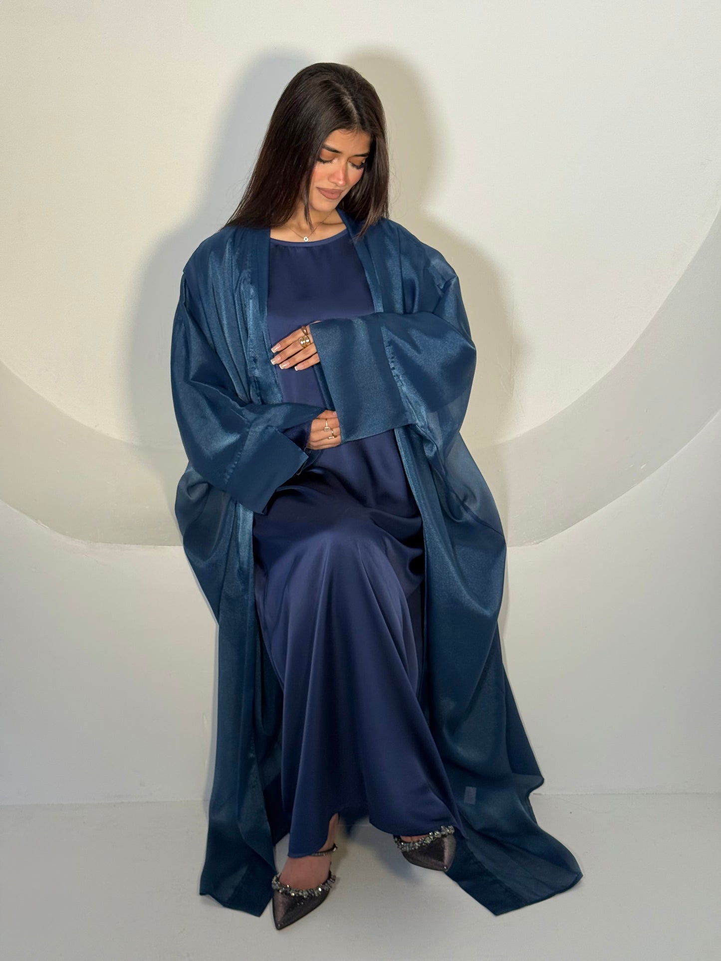 Azure Abaya (3 Piece Set) Preorder