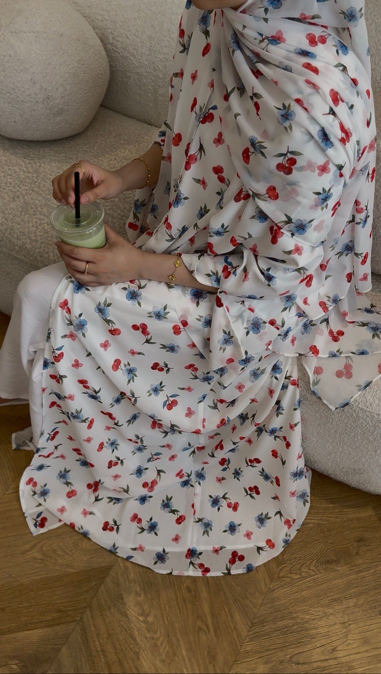 The Cherry Blossom Abaya