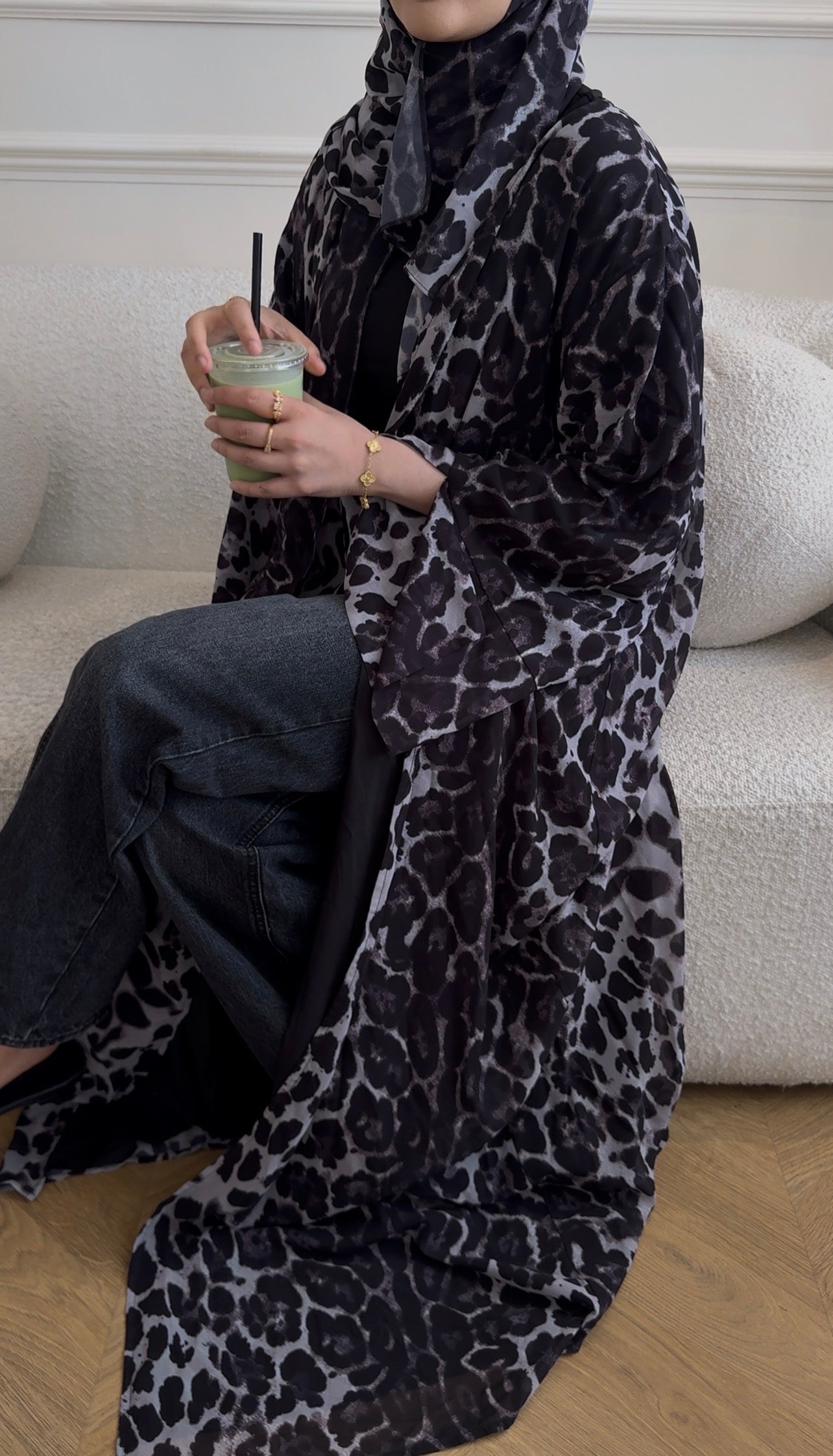 The Leopard Abaya