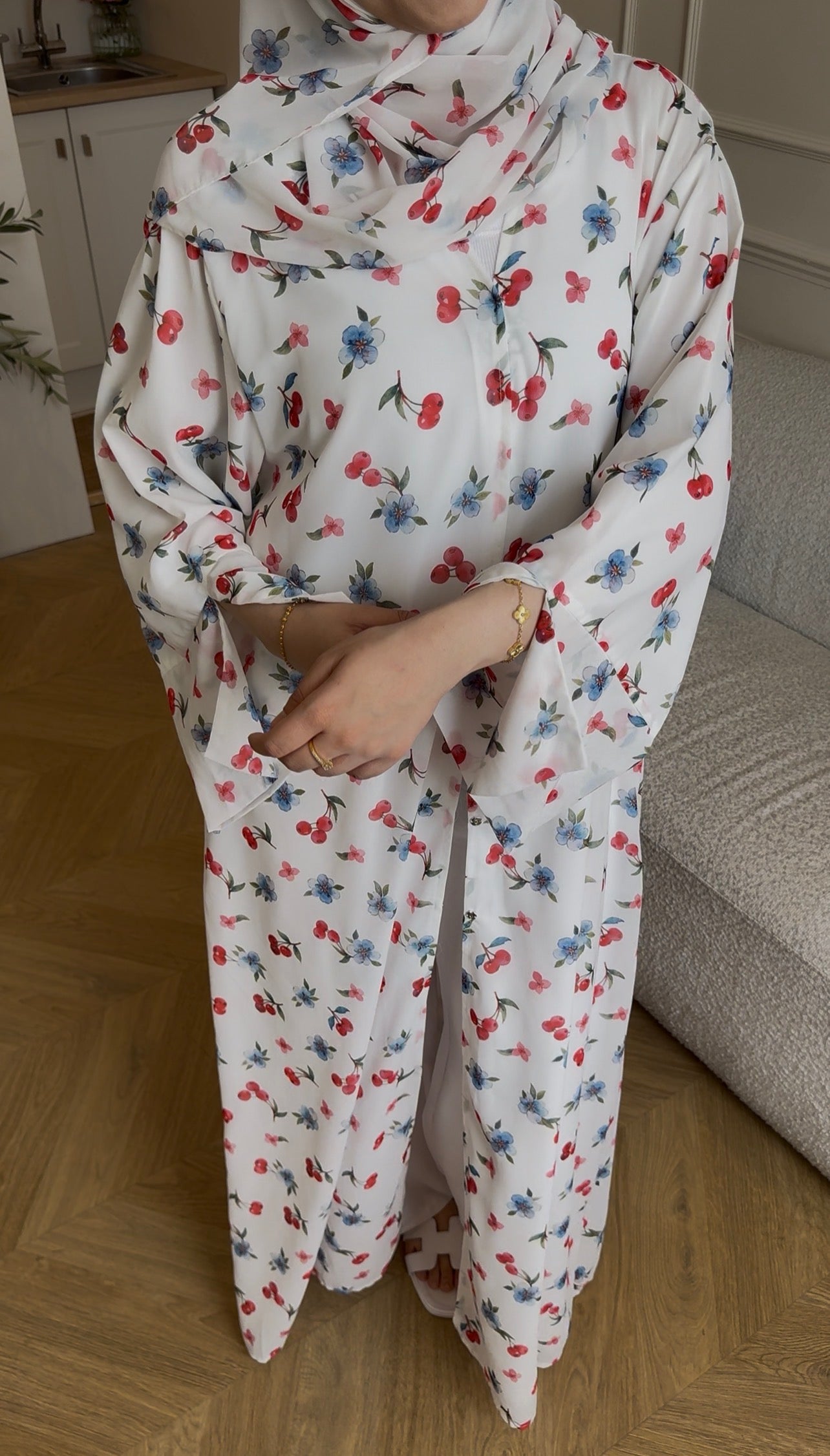 The Cherry Blossom Abaya